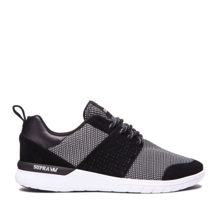 Supra Scissor Womens Trainers Black UK 90PDW